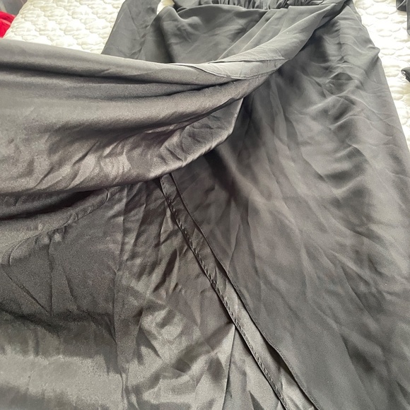 Shona Joy Plunge Formal Black Dress Made in Australia Size 6 - Picture 5 of 9